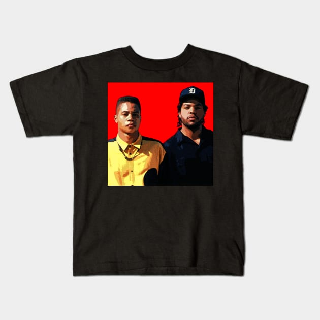 boyz n the hood Kids T-Shirt by oryan80